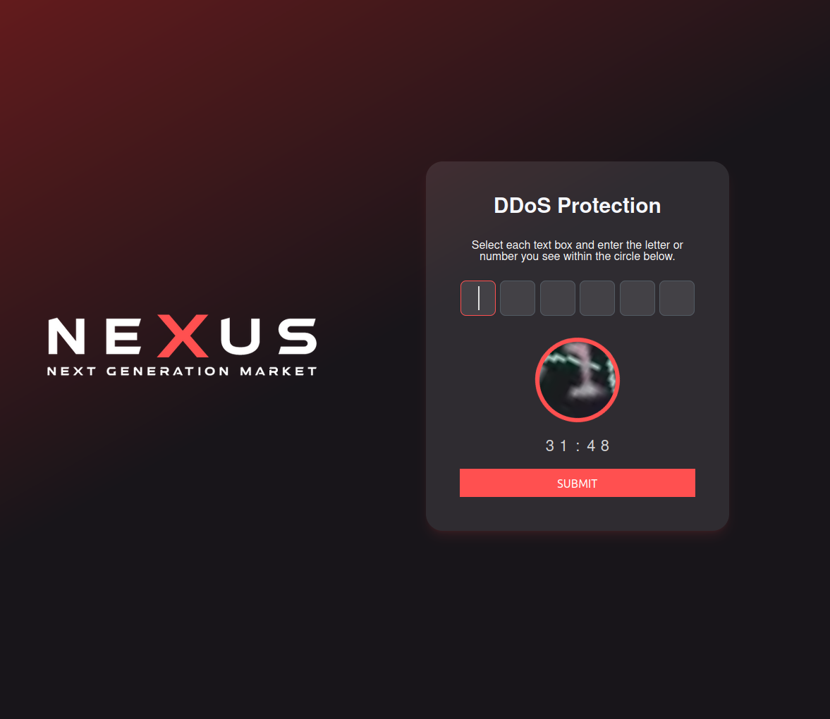 NEXUS Market DDoS Protection